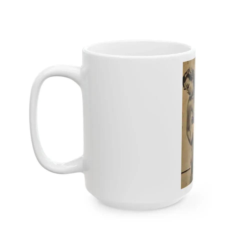 Joanne Arnold #98 - (Vintage Female Icon) White Coffee Mug - Go Mug Yourself