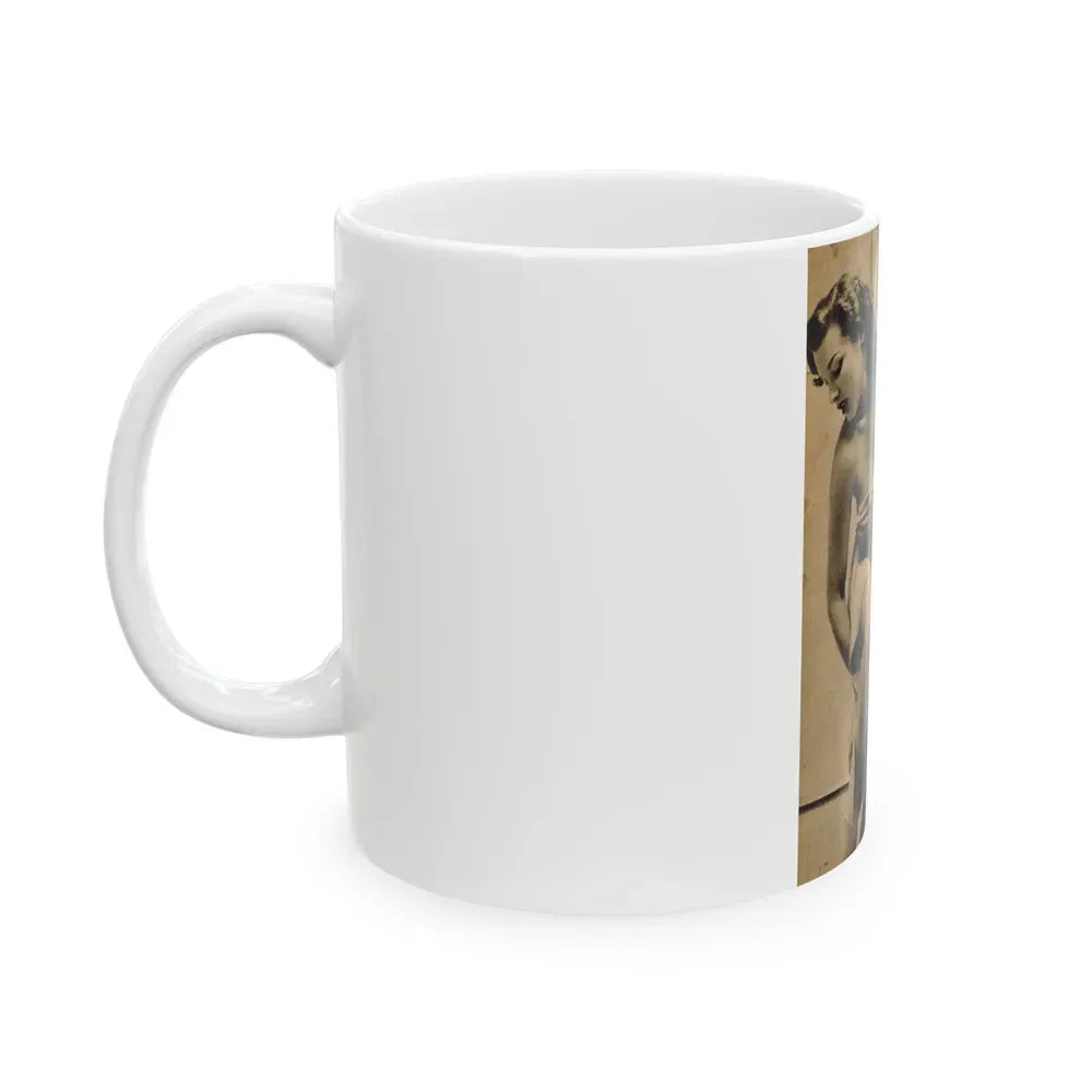 Joanne Arnold #98 - (Vintage Female Icon) White Coffee Mug - Go Mug Yourself