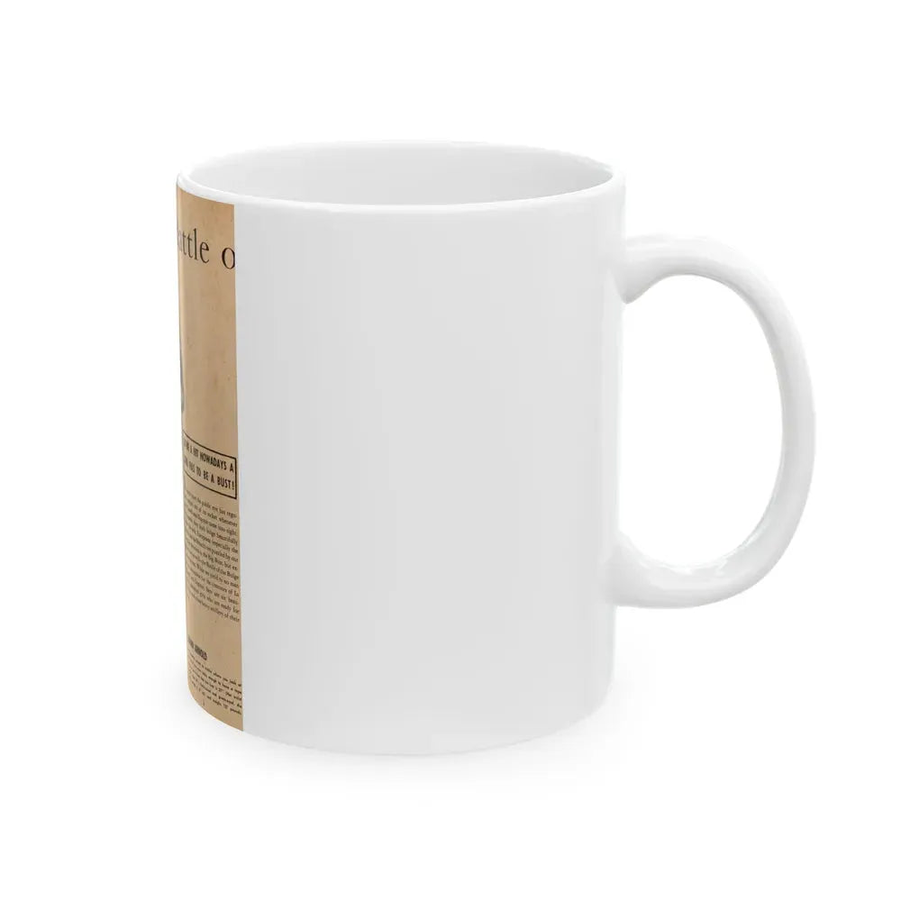 Joanne Arnold #98 - (Vintage Female Icon) White Coffee Mug - Go Mug Yourself