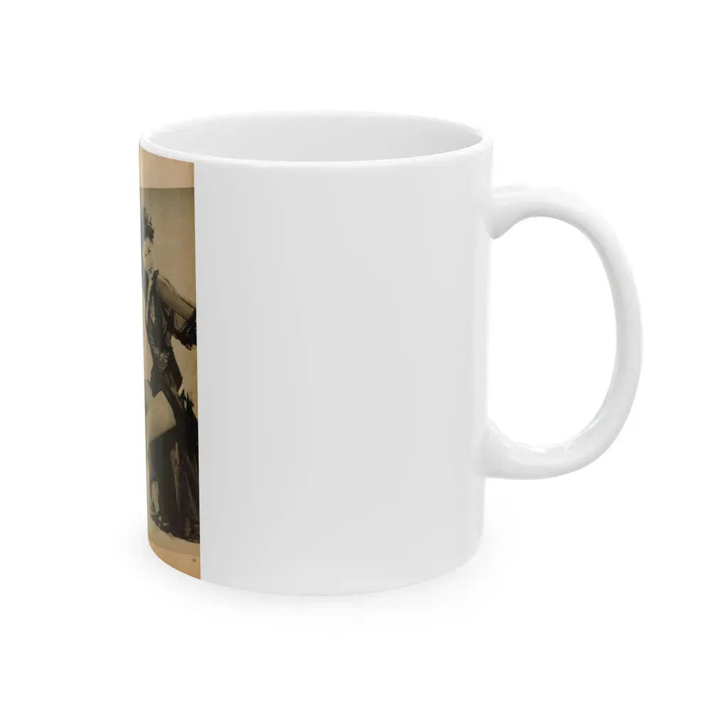 Joanne Arnold #99 - (Vintage Female Icon) White Coffee Mug - Go Mug Yourself