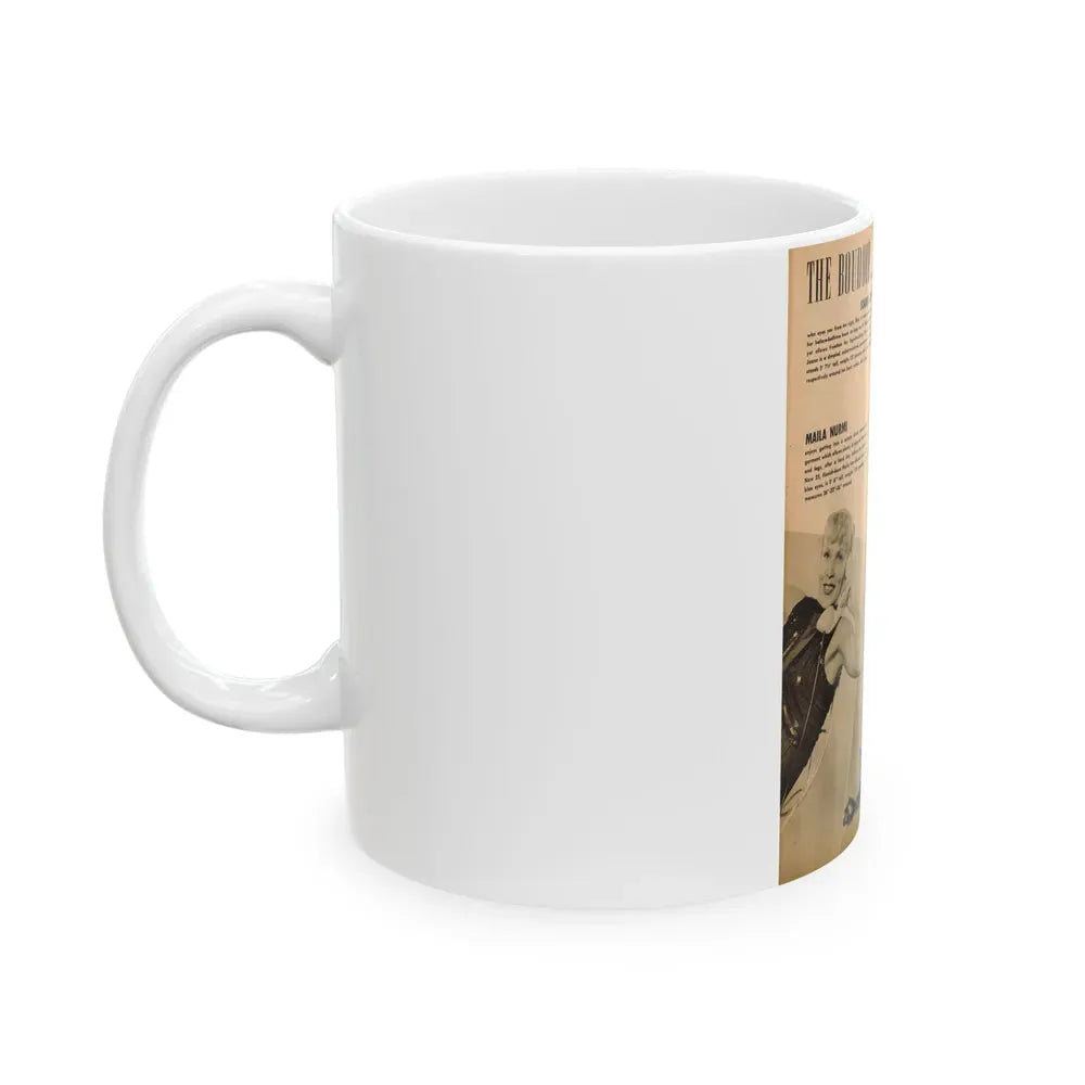 Joanne Arnold #99 - (Vintage Female Icon) White Coffee Mug - Go Mug Yourself