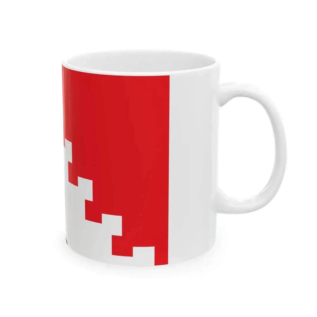 Joensuu.lippu (Finland) White Coffee Mug - Go Mug Yourself