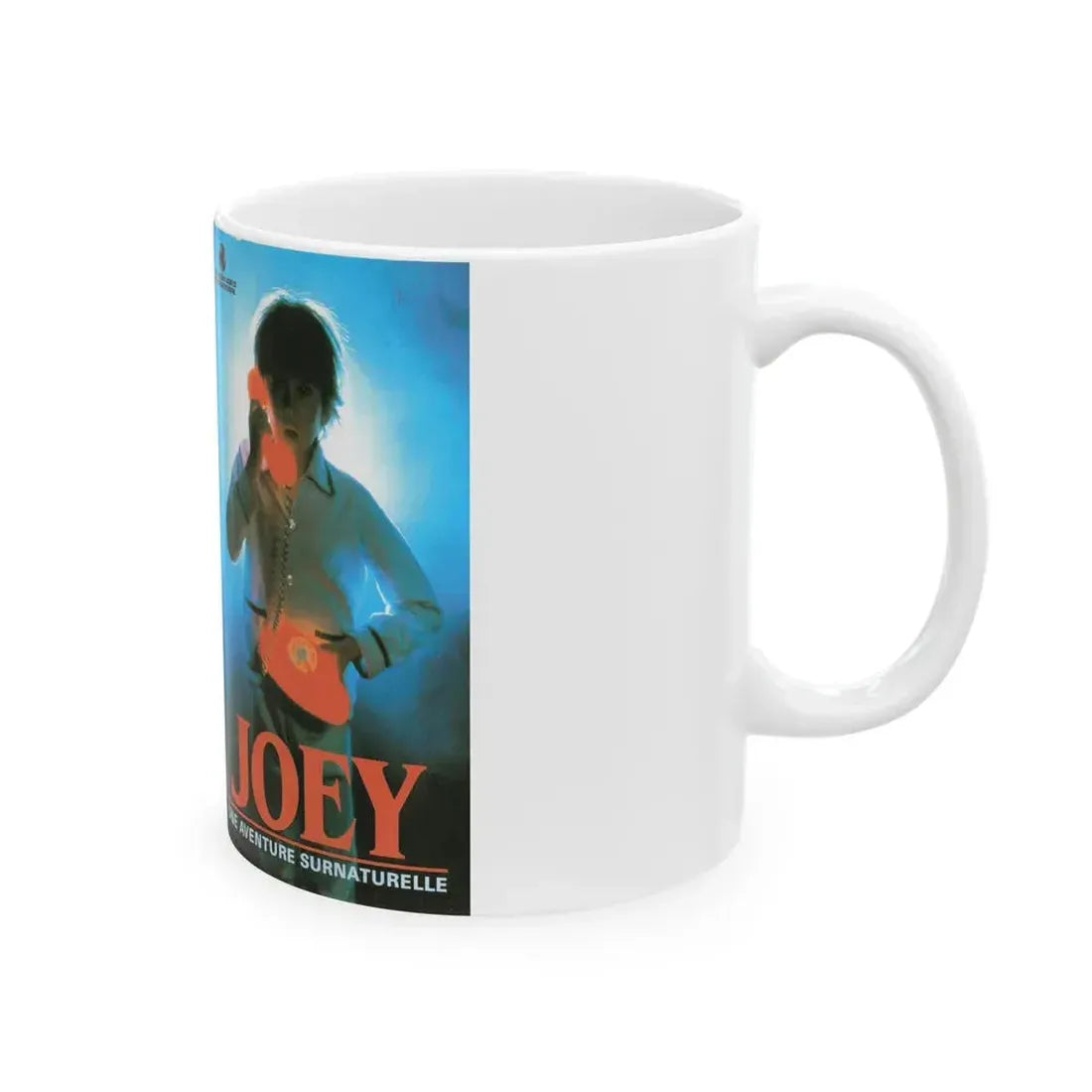 JOEY (VHS COVER) - White Coffee Mug - Go Mug Yourself