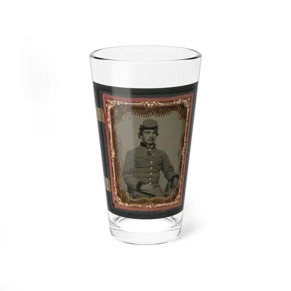 John W. Anthony Of Company B, 11th Virginia Infantry Regiment, Southern Guards (U.S. Civil War) Pint Glass 16oz 16oz - Go Mug Yourself