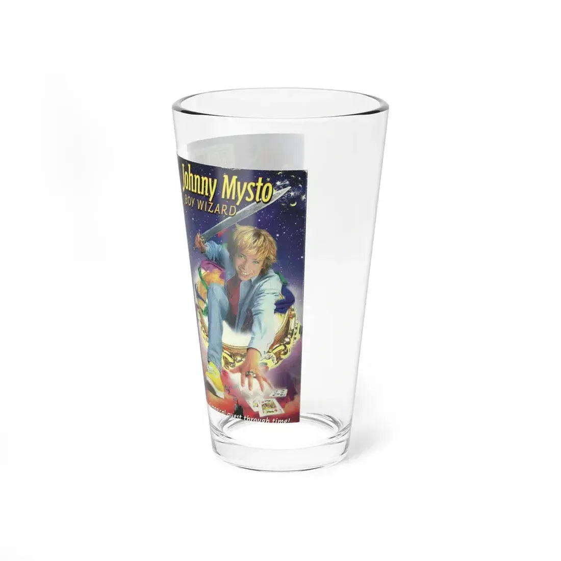 JOHNNY MYSTO BOY WIZARD (VHS COVER) Pint Glass 16oz - Go Mug Yourself