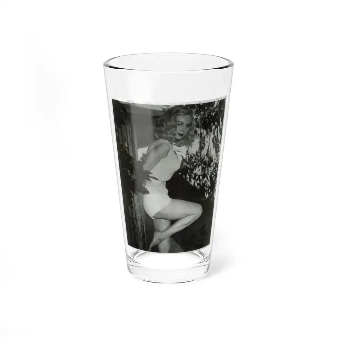 Joi Lansing #100 (Vintage Female Icon) Pint Glass 16oz 16oz - Go Mug Yourself