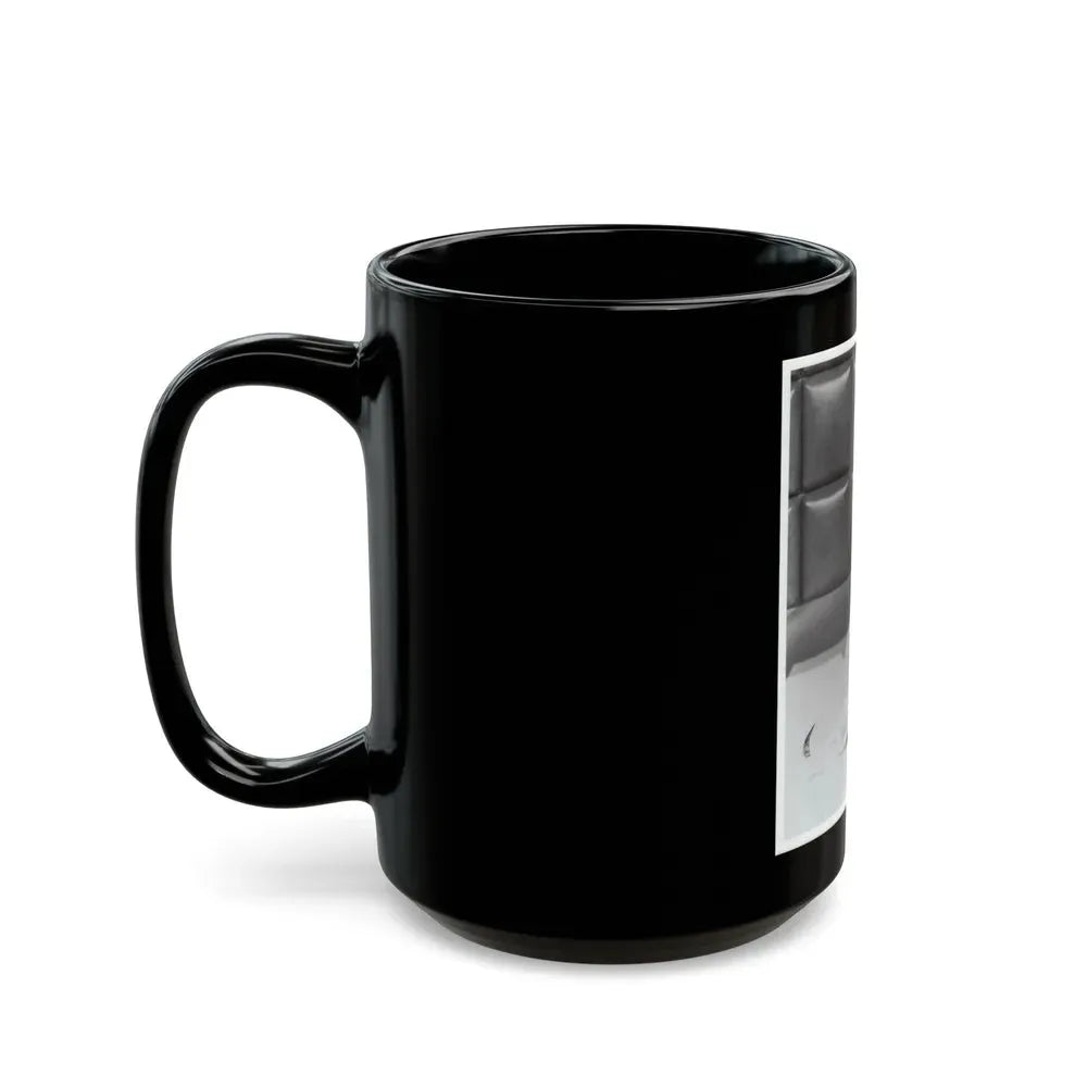Joi Lansing #102 (Vintage Female Icon) Black Coffee Mug - Go Mug Yourself