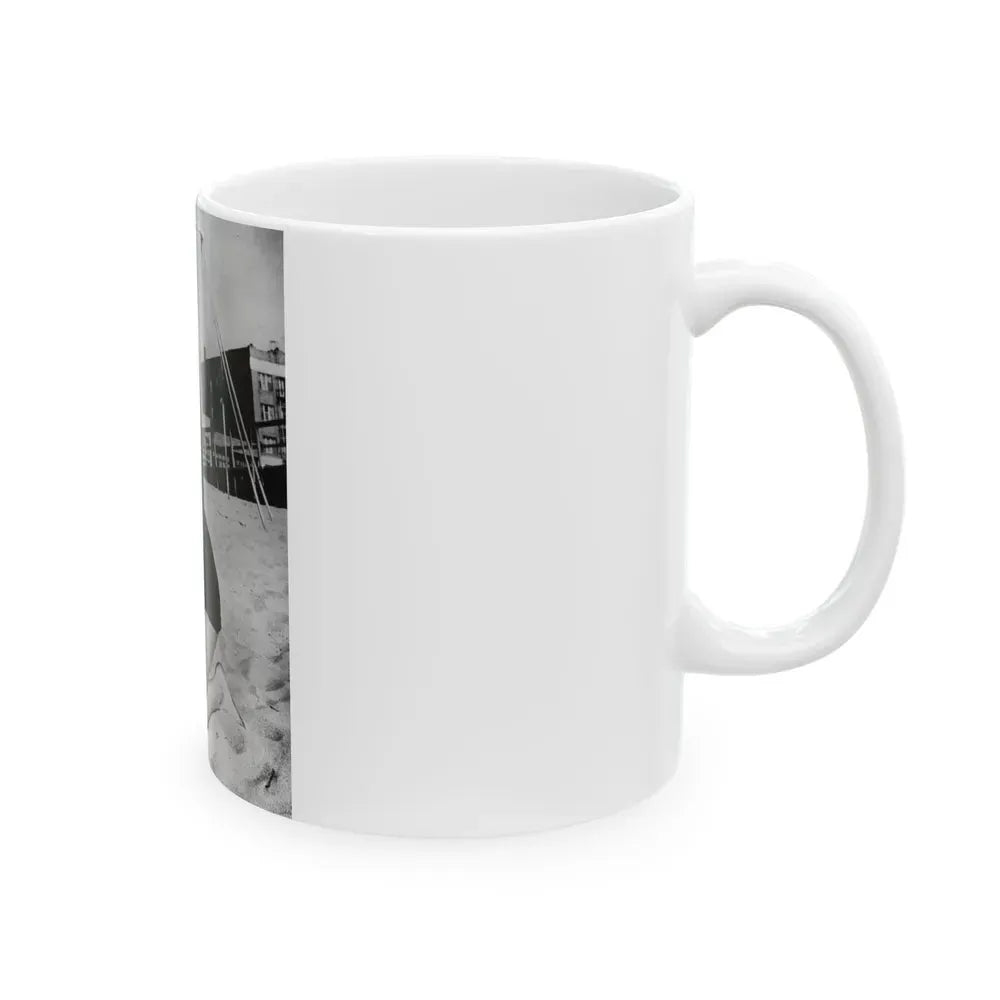 Joi Lansing #176 (Vintage Female Icon) White Coffee Mug - Go Mug Yourself