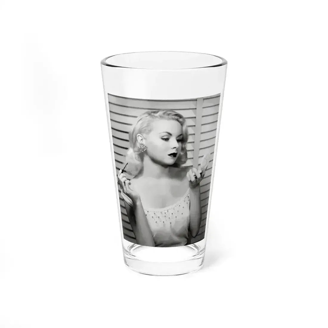 Joi Lansing #182 (Vintage Female Icon) Pint Glass 16oz 16oz - Go Mug Yourself