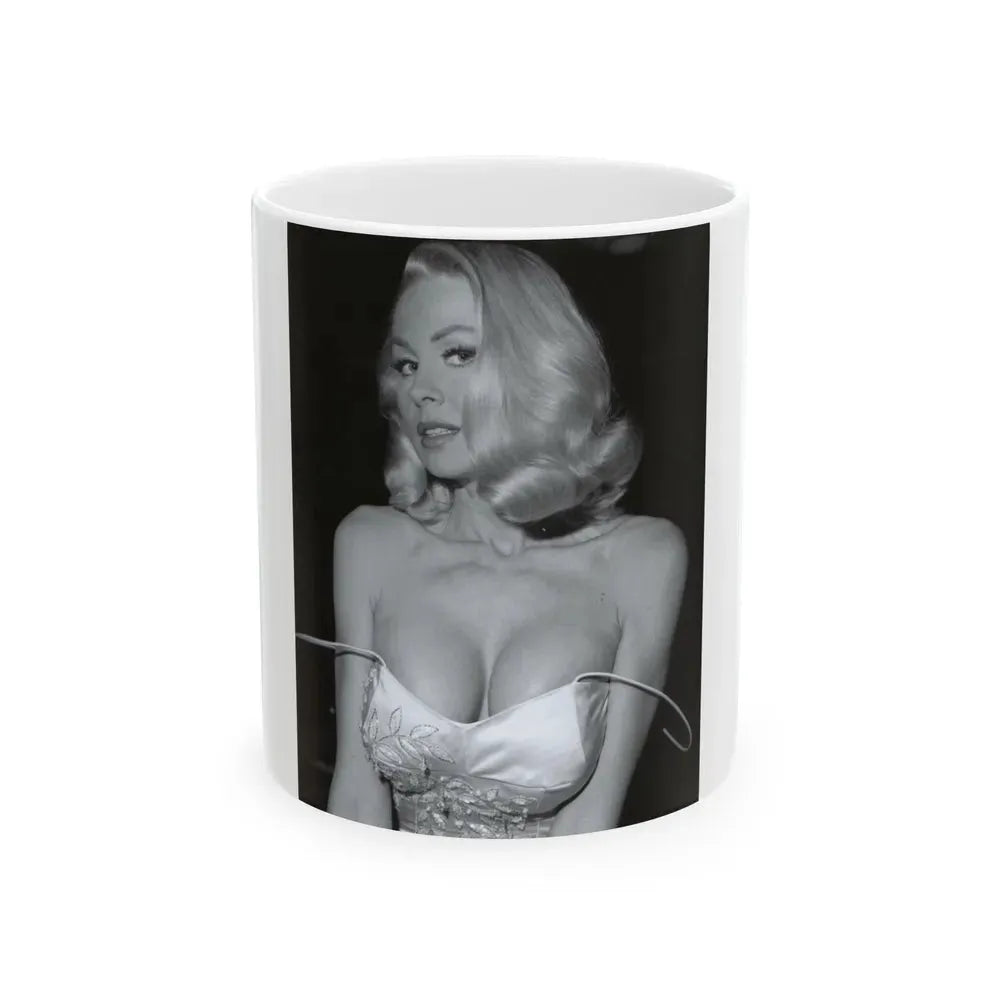 Joi Lansing #183 (Vintage Female Icon) White Coffee Mug 11oz - Go Mug Yourself
