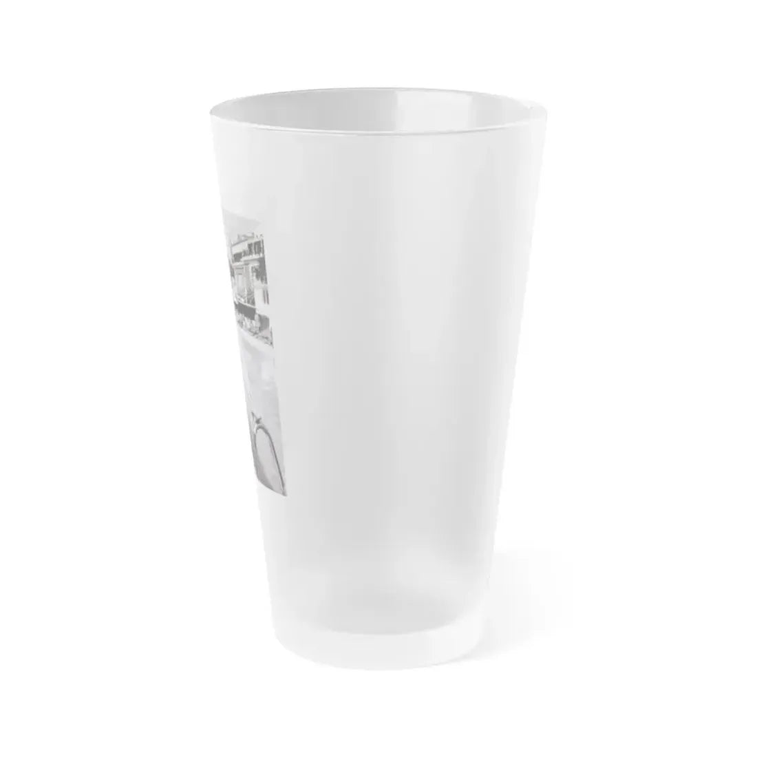 Joi Lansing #192 (Vintage Female Icon) Frosted Pint Glass 16oz - Go Mug Yourself
