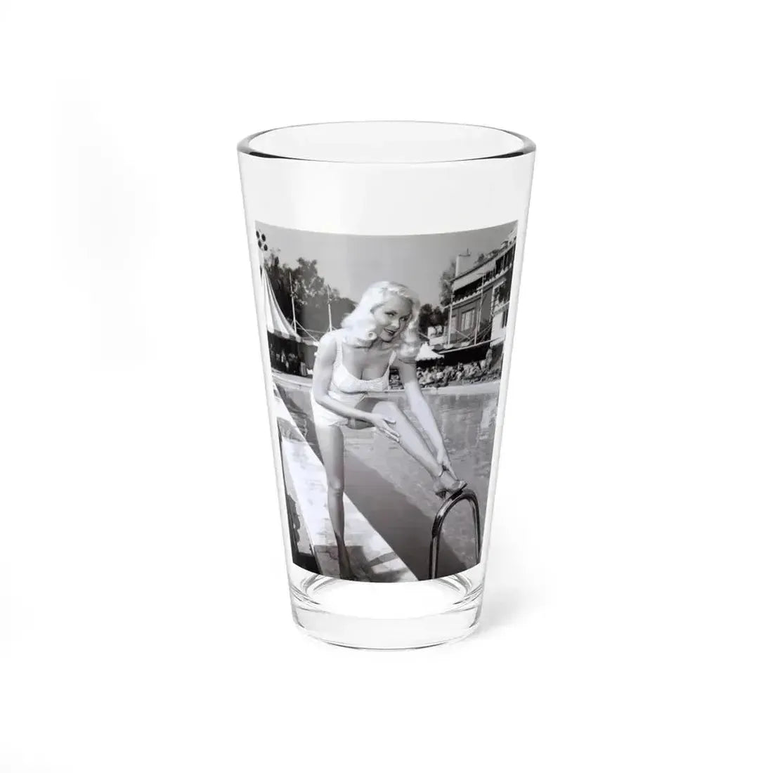 Joi Lansing #192 (Vintage Female Icon) Pint Glass 16oz 16oz - Go Mug Yourself