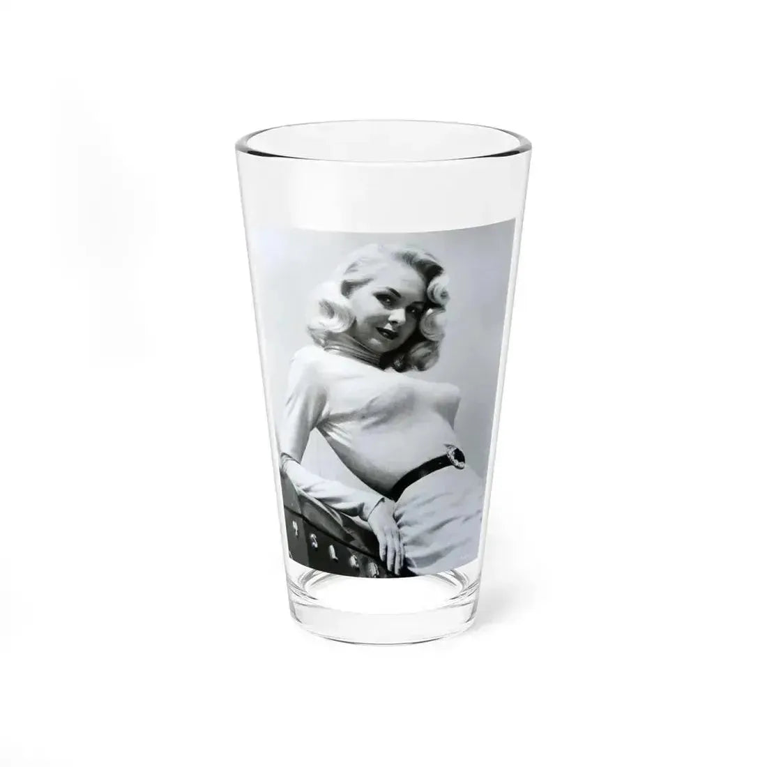 Joi Lansing #196 (Vintage Female Icon) Pint Glass 16oz 16oz - Go Mug Yourself
