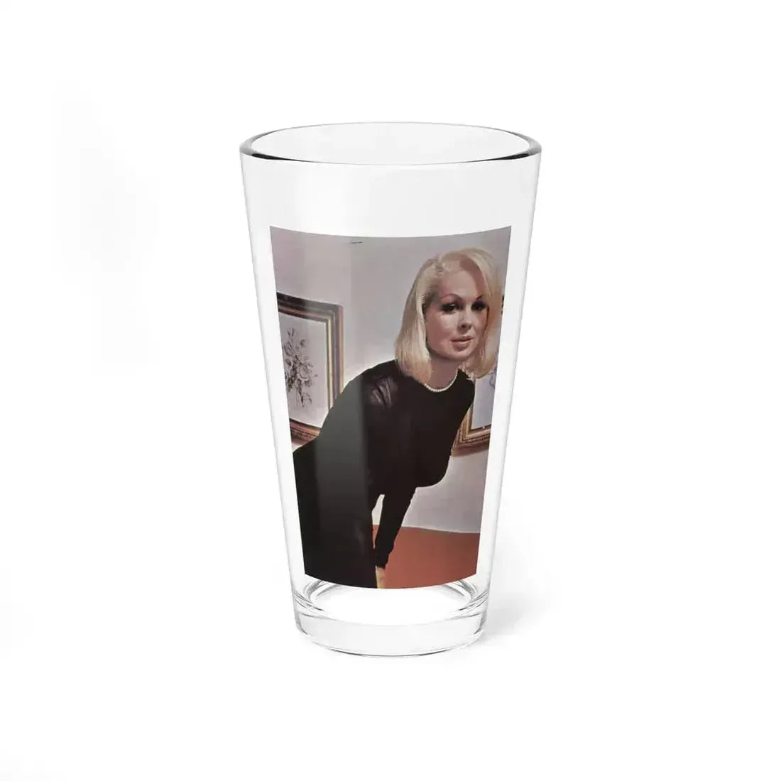 Joi Lansing #218 (Vintage Female Icon) Pint Glass 16oz 16oz - Go Mug Yourself