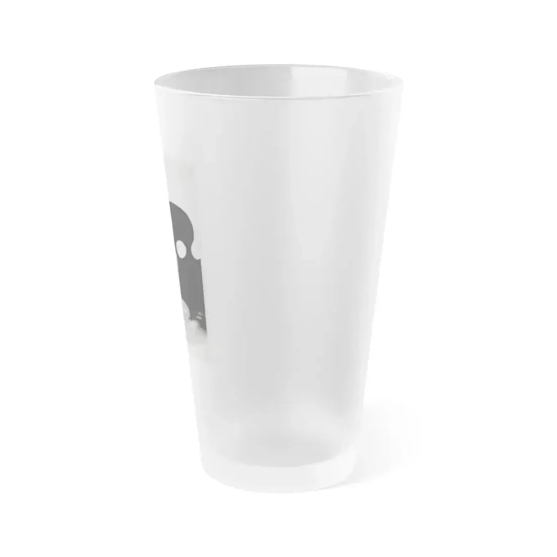 Joi Lansing #28 (Vintage Female Icon) Frosted Pint Glass 16oz - Go Mug Yourself