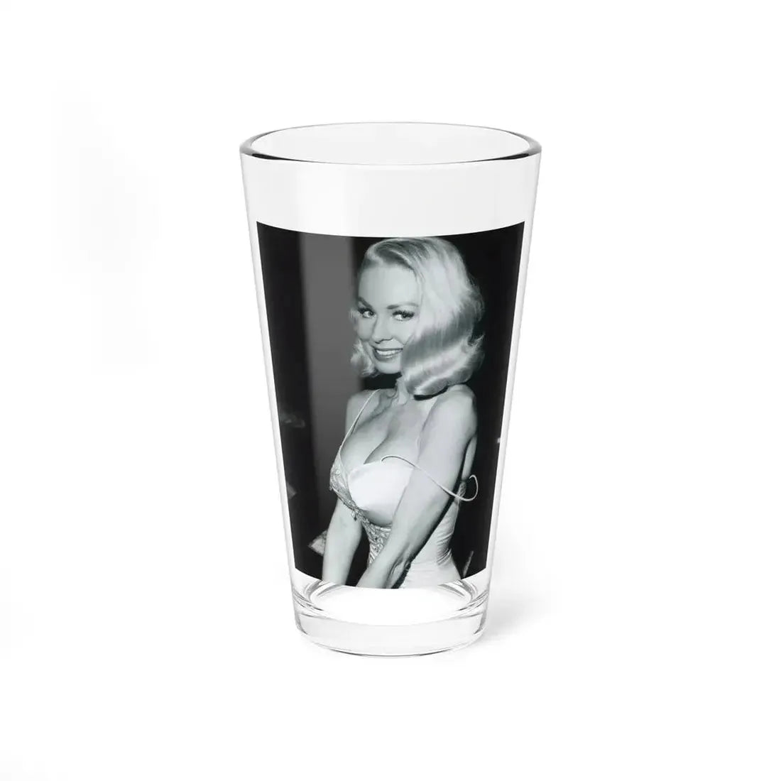 Joi Lansing #41 (Vintage Female Icon) Pint Glass 16oz 16oz - Go Mug Yourself