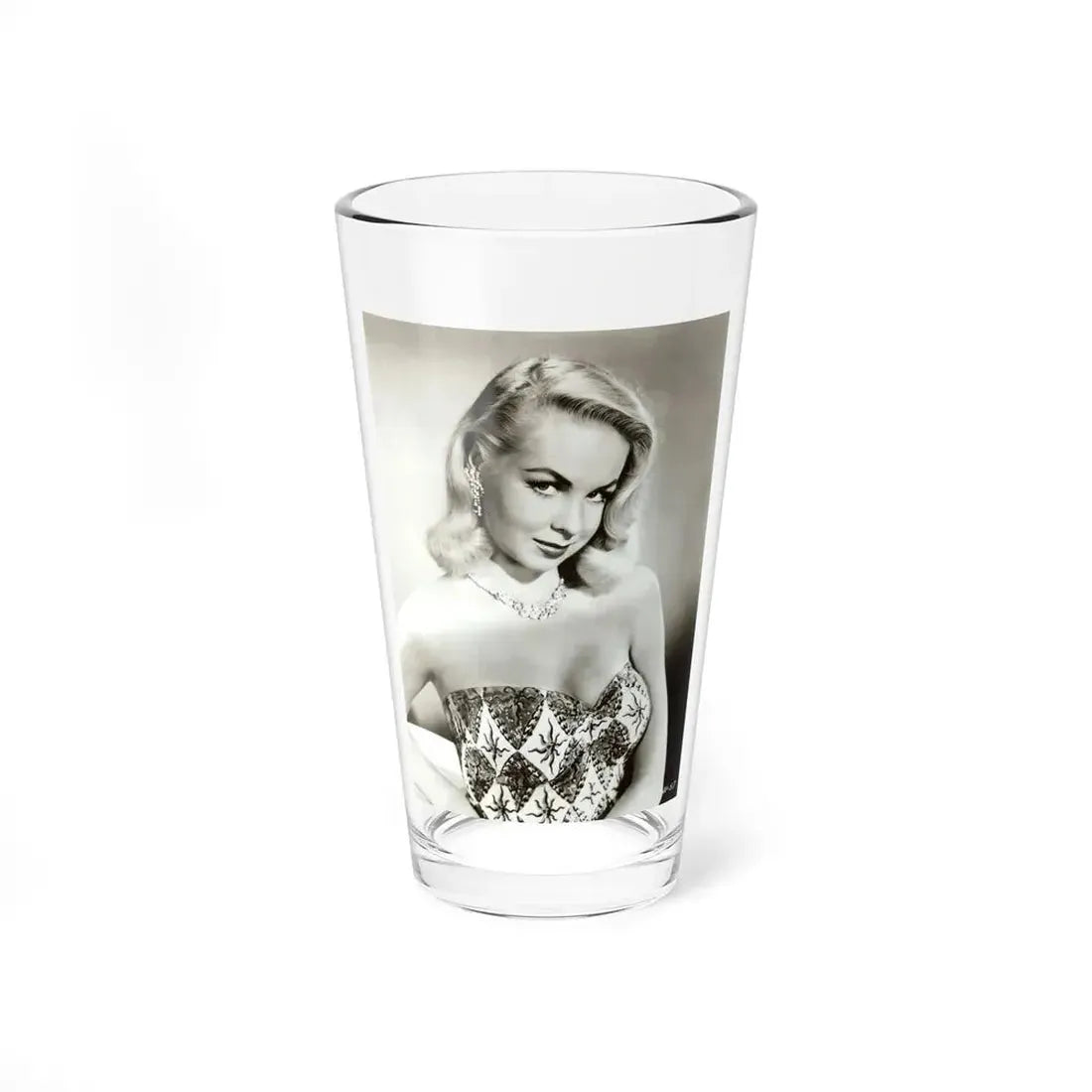 Joi Lansing #92 (Vintage Female Icon) Pint Glass 16oz 16oz - Go Mug Yourself
