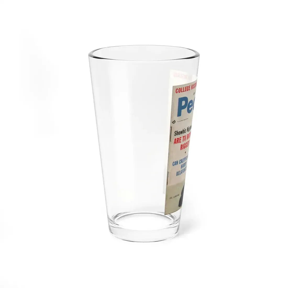 Joi Lansing #97 - Mag. Cover (Vintage Female Icon) Pint Glass 16oz - Go Mug Yourself