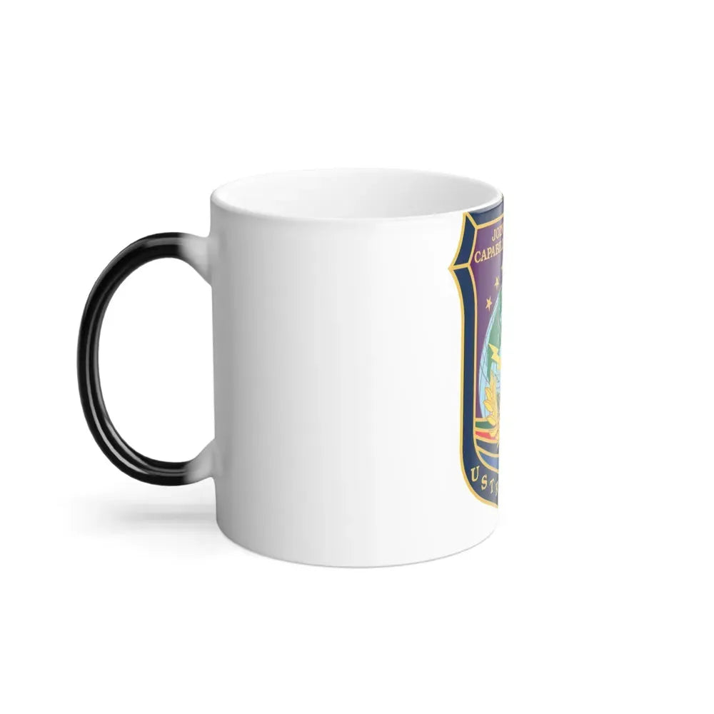Joint Enabling Capabilities Command USTRANSCOM (U.S. Navy) Color Changing Mug 11oz - Go Mug Yourself