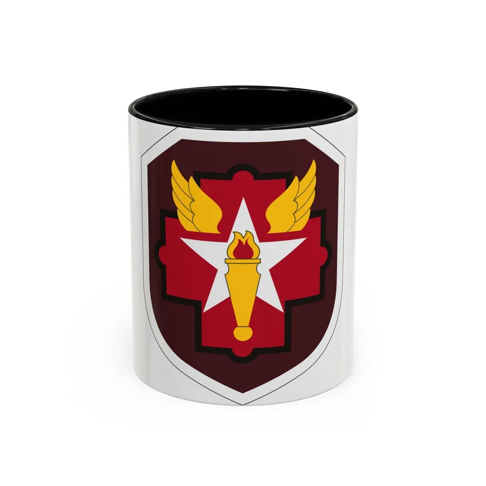 Joint Military Medical Command US (U.S. Army) Accent Coffee Mug 11oz Black - Go Mug Yourself