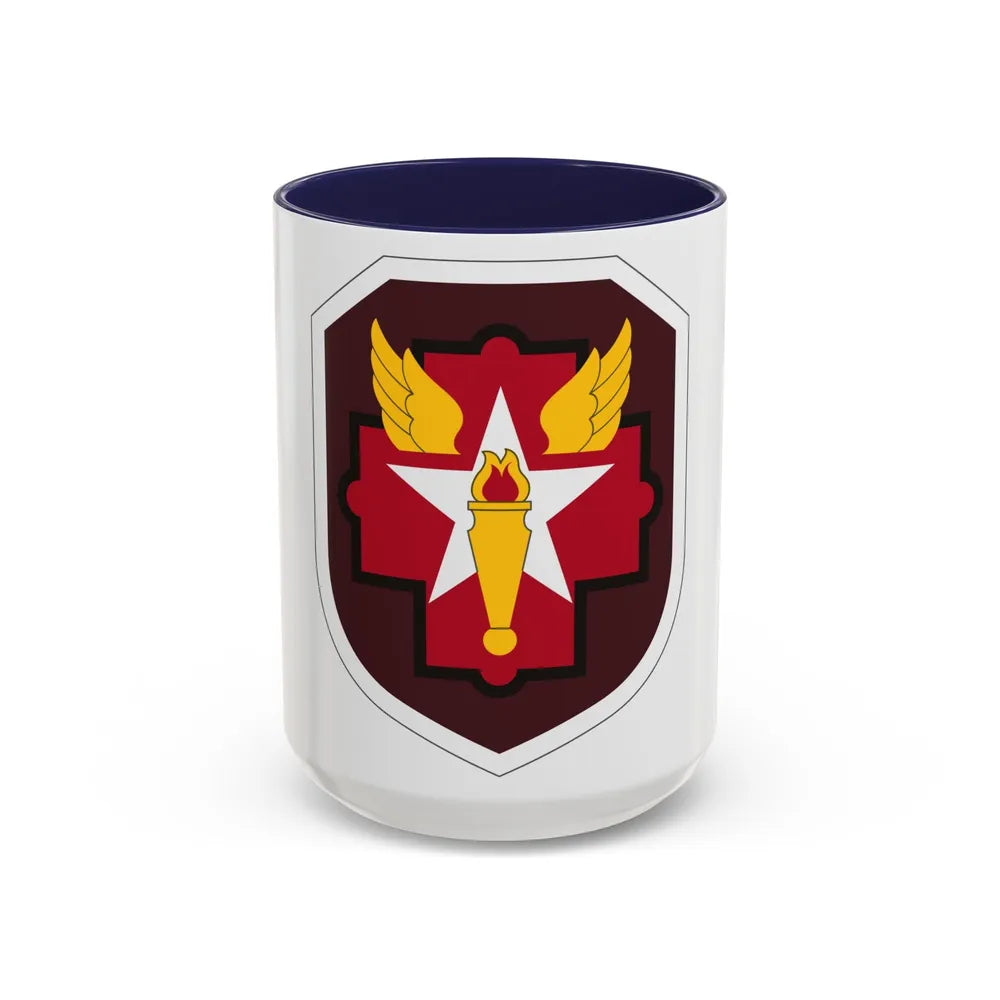 Joint Military Medical Command US (U.S. Army) Accent Coffee Mug 15oz Navy - Go Mug Yourself