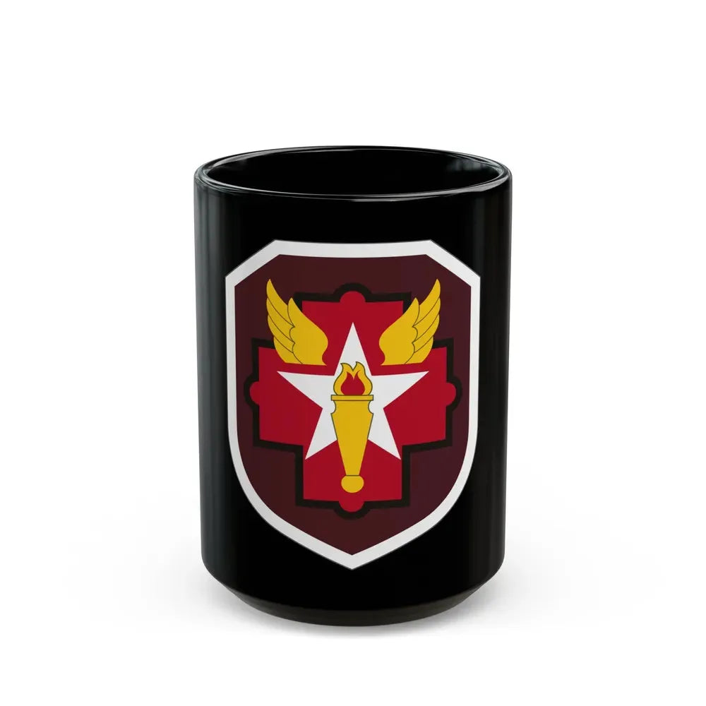 Joint Military Medical Command US (U.S. Army) Black Coffee Mug 15oz - Go Mug Yourself