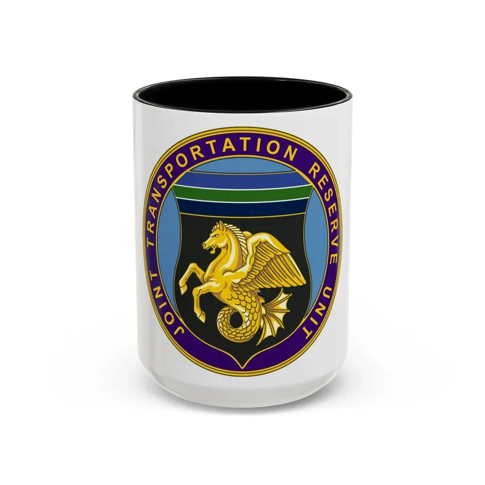 Joint Transportation Reserve Unit (U.S. Army) Accent Coffee Mug 15oz Black - Go Mug Yourself