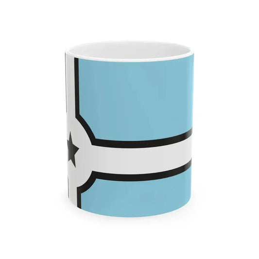 Joplin Missouri Crossroads flag proposal (United States) White Coffee Mug 11oz - Go Mug Yourself