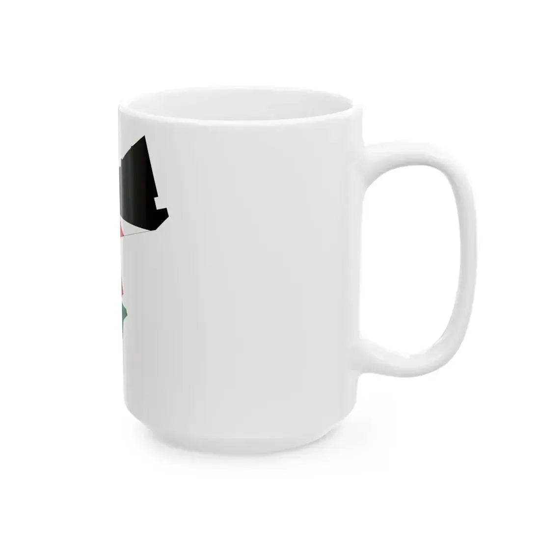Jordan-Flagmap (Jordan) White Coffee Mug - Go Mug Yourself
