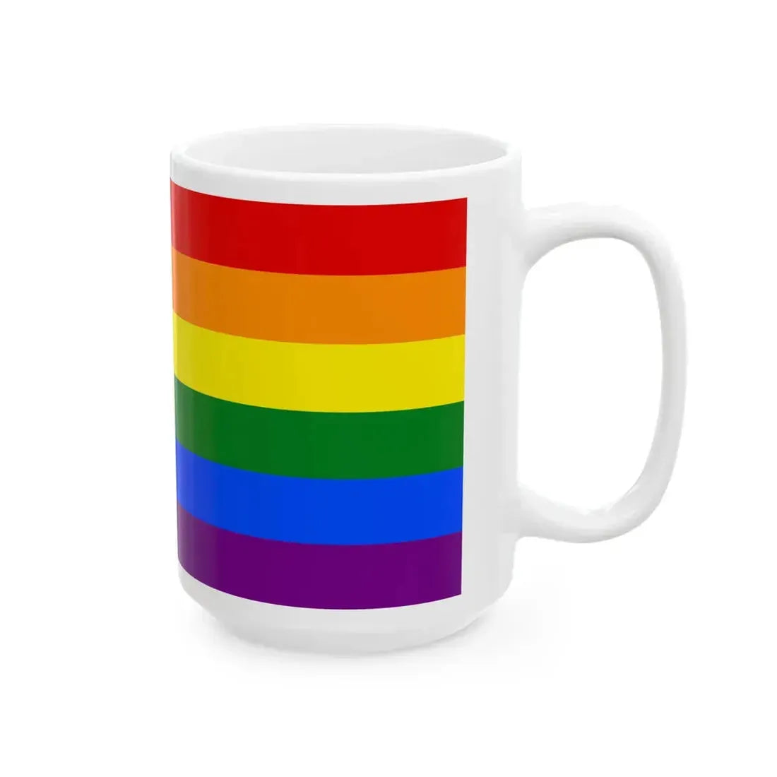 Jordan LGBT Flag (Jordan) White Coffee Mug - Go Mug Yourself