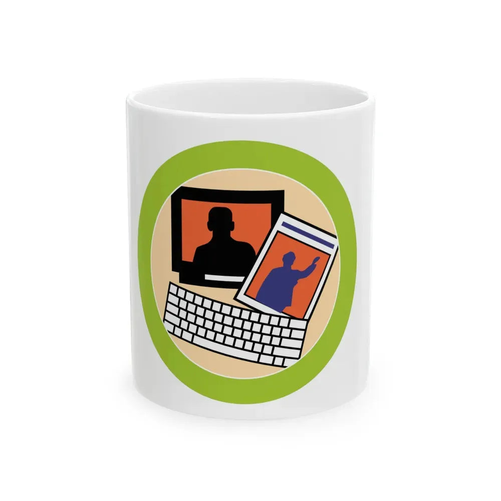 Journalism (Boy Scout Merit Badge) White Coffee Mug 11oz - Go Mug Yourself