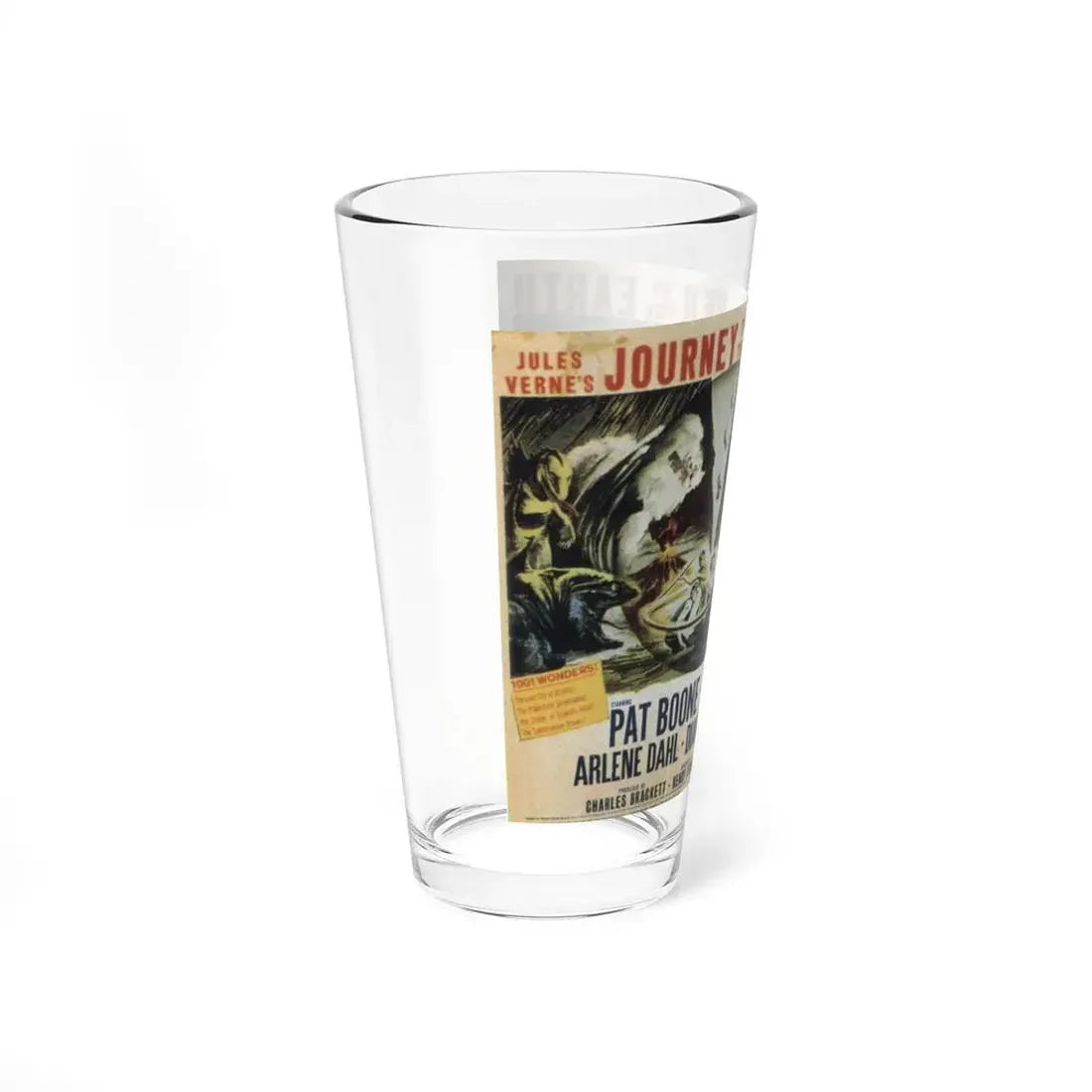 JOURNEY TO THE CENTER OF THE EARTH (2) 1959 Movie Poster - Pint Glass 16oz - Go Mug Yourself