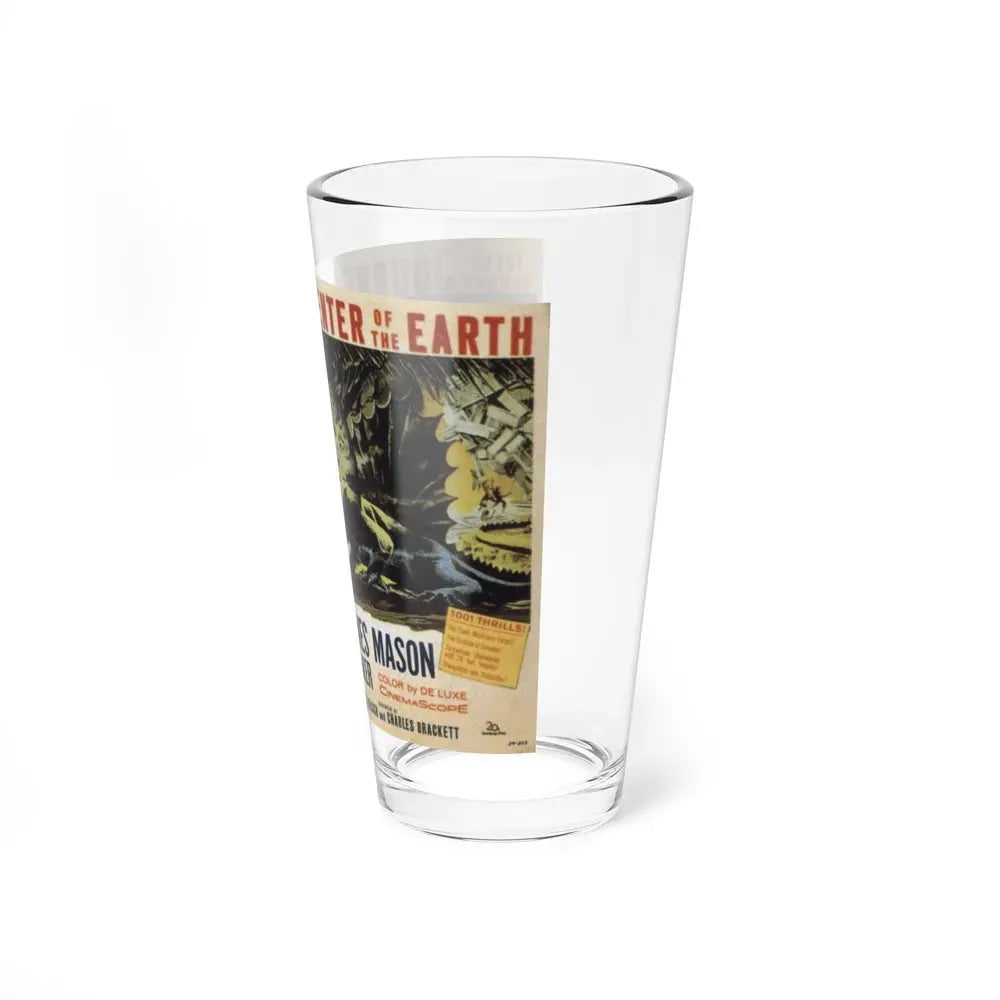 JOURNEY TO THE CENTER OF THE EARTH (2) 1959 Movie Poster - Pint Glass 16oz - Go Mug Yourself