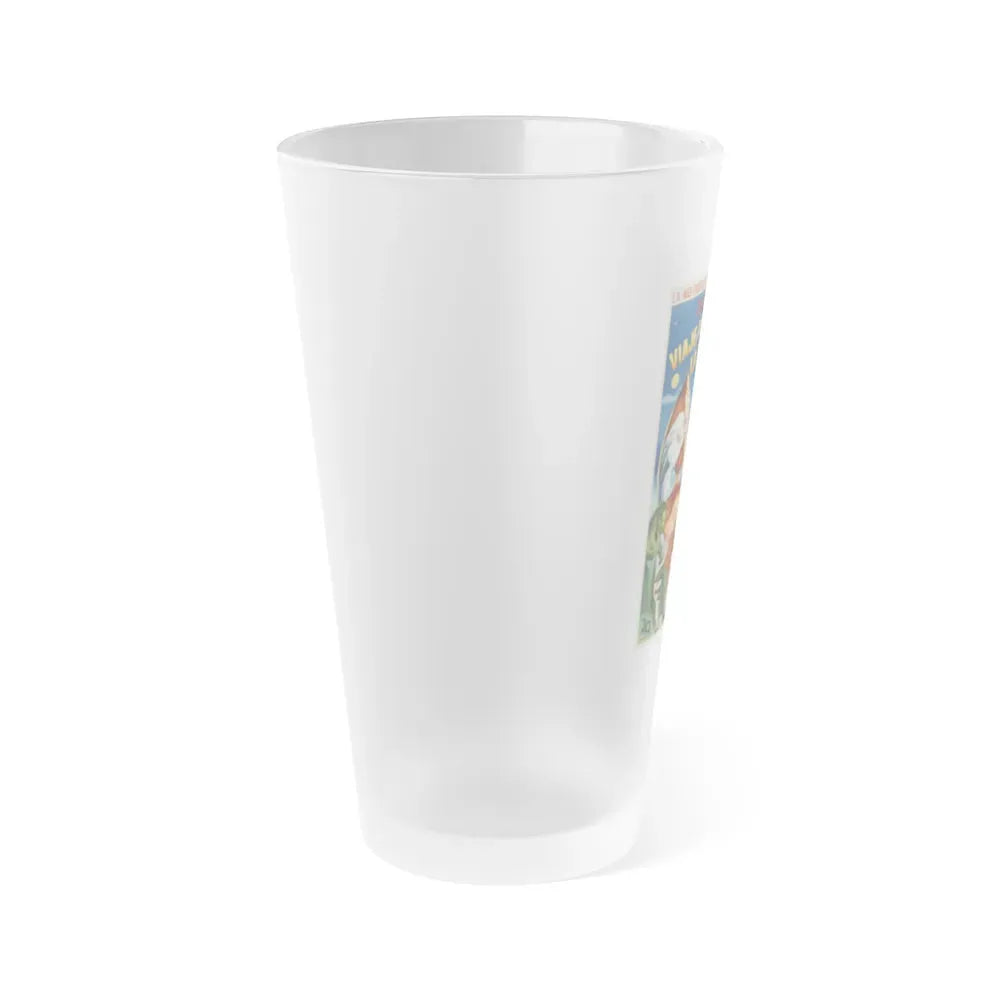 JOURNEY TO THE CENTER OF THE EARTH (MEXICAN) 1959 Movie Poster - Frosted Pint Glass 16oz - Go Mug Yourself