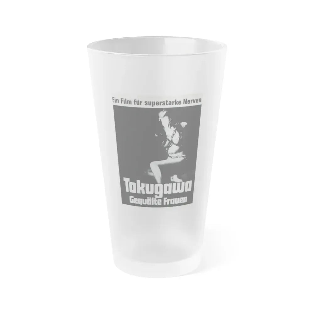 JOY OF TORTURE 1968 Movie Poster - Frosted Pint Glass 16oz 16oz Frosted - Go Mug Yourself