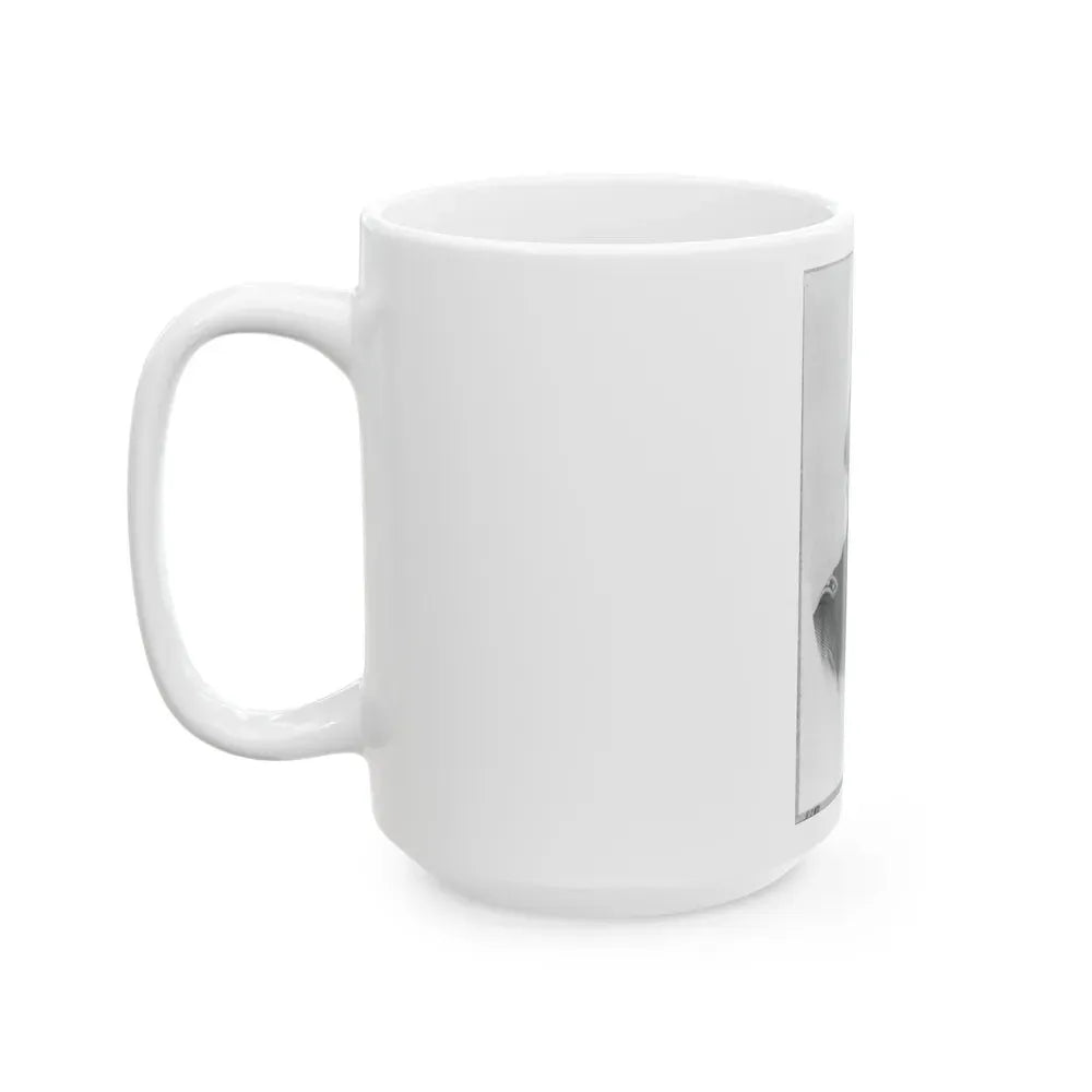 J.R. Slack, Head-And-Shoulders Portrait, Facing Right (U.S. Civil War) White Coffee Mug - Go Mug Yourself