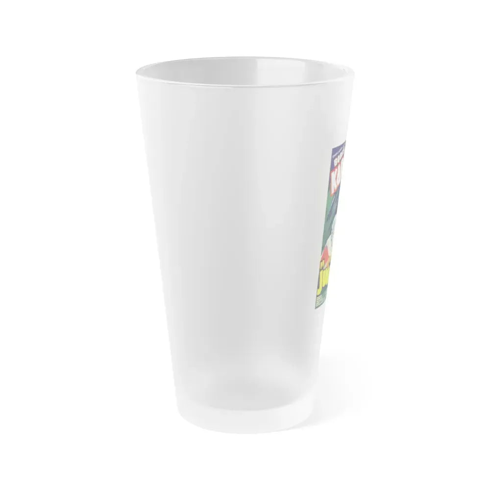 JUGGERNAUT 1974 Movie Poster - Frosted Pint Glass 16oz - Go Mug Yourself