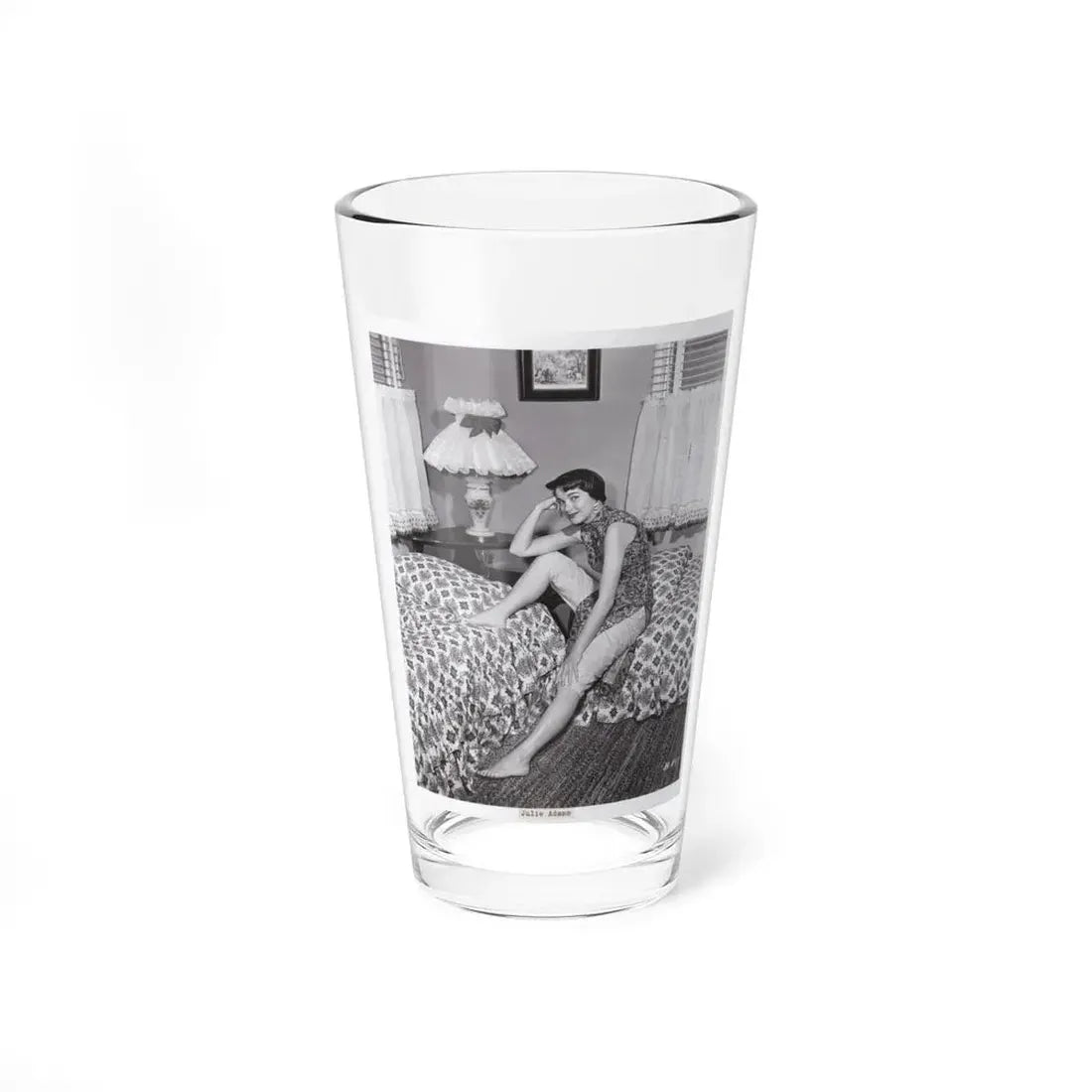 Julia Adams #207 (Vintage Female Icon) Pint Glass 16oz 16oz - Go Mug Yourself