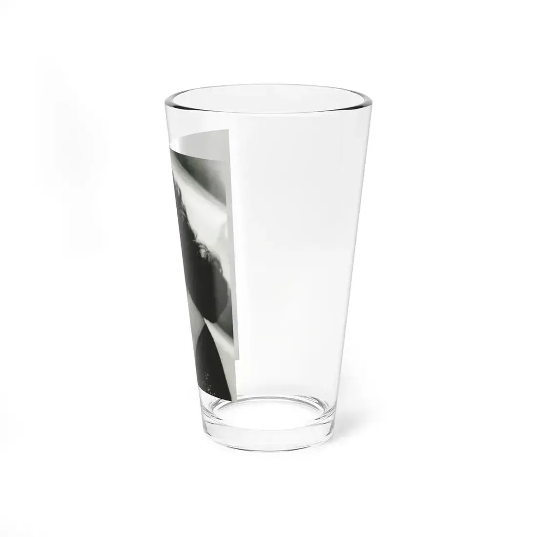 Julia Adams #32 - 8x10 B&W Head & Shoulder Glamour Portrait 1 (Vintage Female Icon) Pint Glass 16oz - Go Mug Yourself