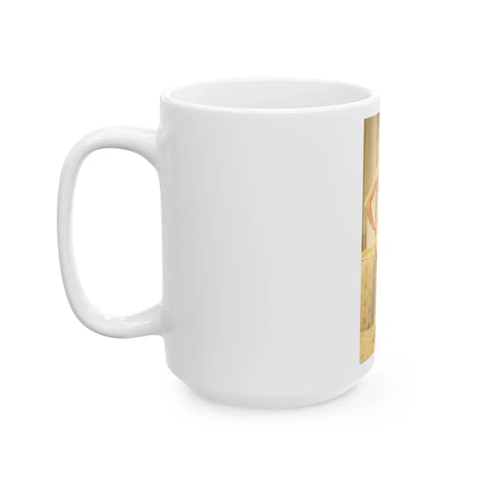 Julie Ege #117 (Vintage Female Icon) White Coffee Mug - Go Mug Yourself