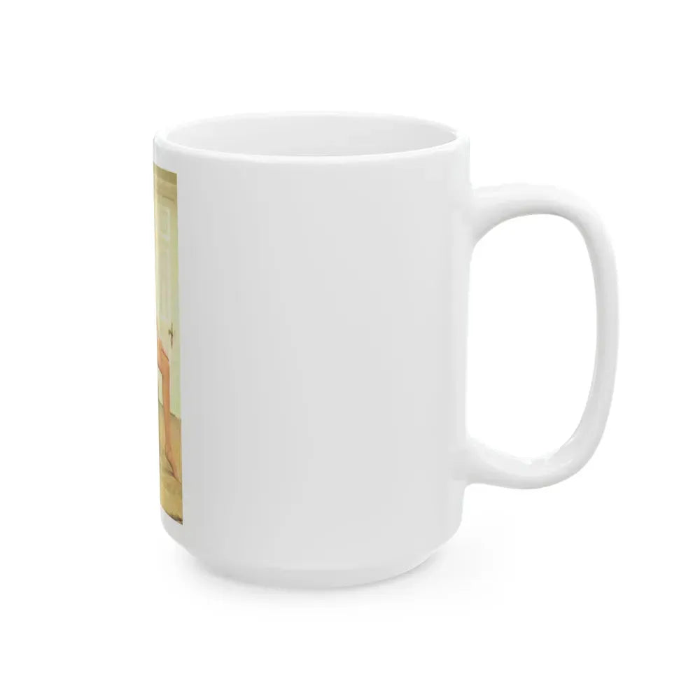 Julie Ege #117 (Vintage Female Icon) White Coffee Mug - Go Mug Yourself