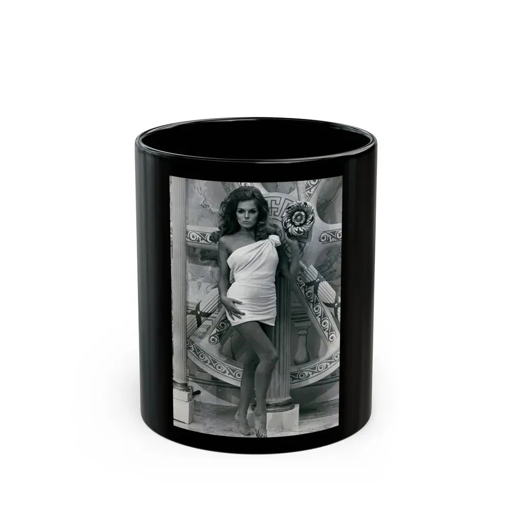 Julie Ege #124 (Vintage Female Icon) Black Coffee Mug 11oz - Go Mug Yourself