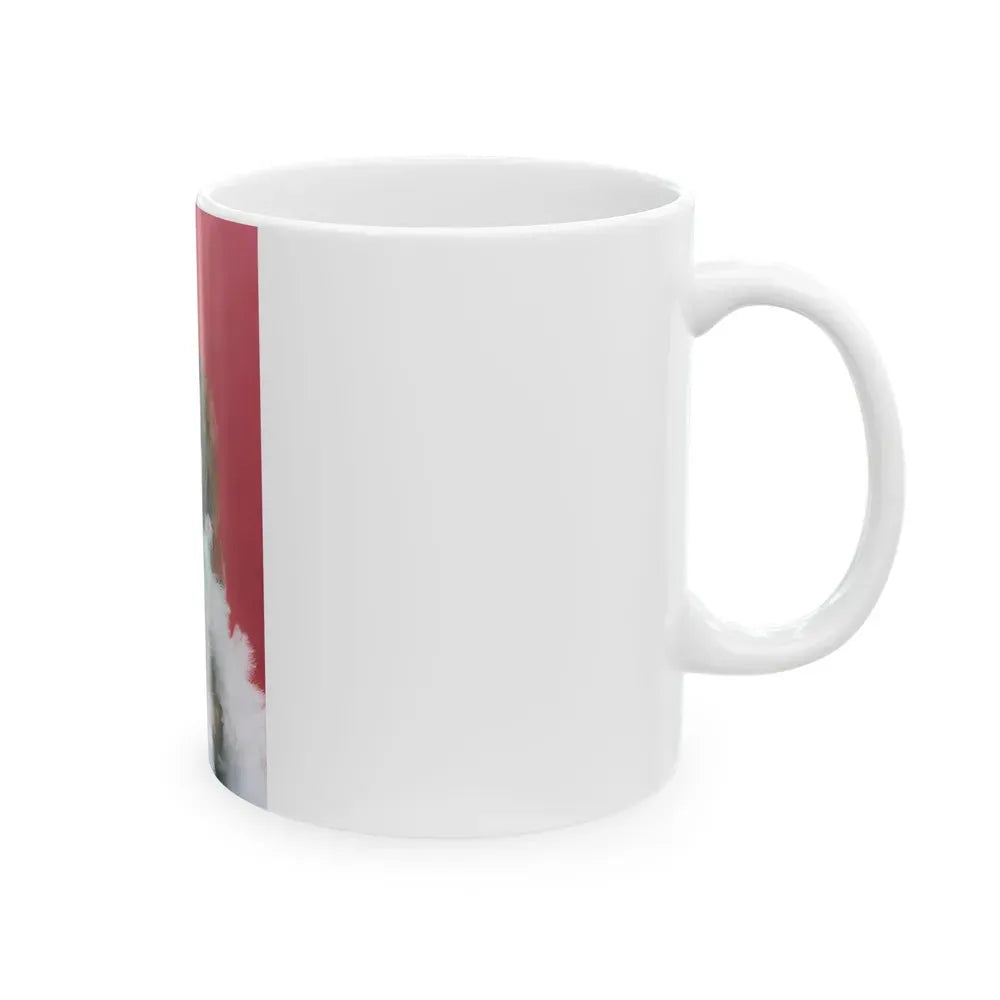 Julie Ege #148 (Vintage Female Icon) White Coffee Mug - Go Mug Yourself