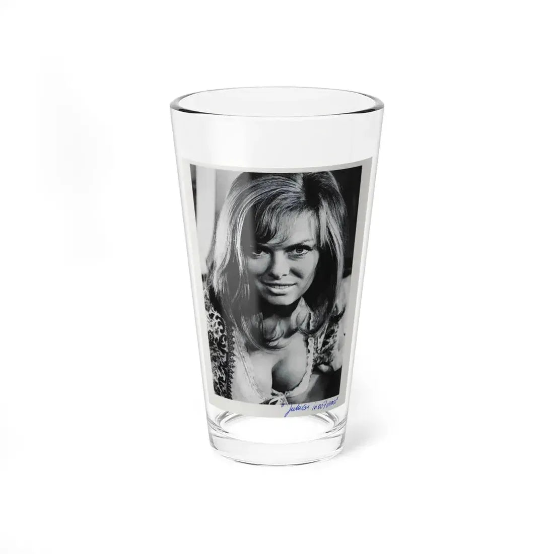Julie Ege #163 (Vintage Female Icon) Pint Glass 16oz 16oz - Go Mug Yourself