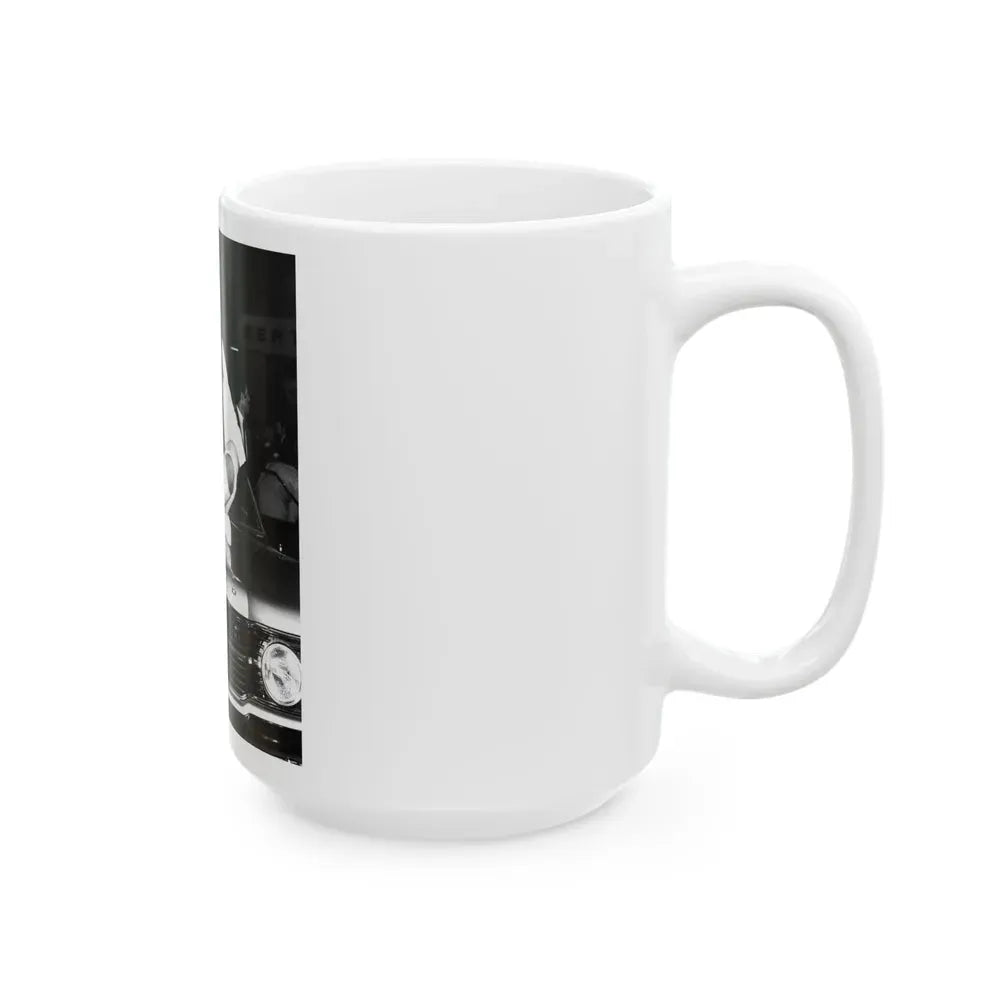 Julie Ege #176 (Vintage Female Icon) White Coffee Mug - Go Mug Yourself