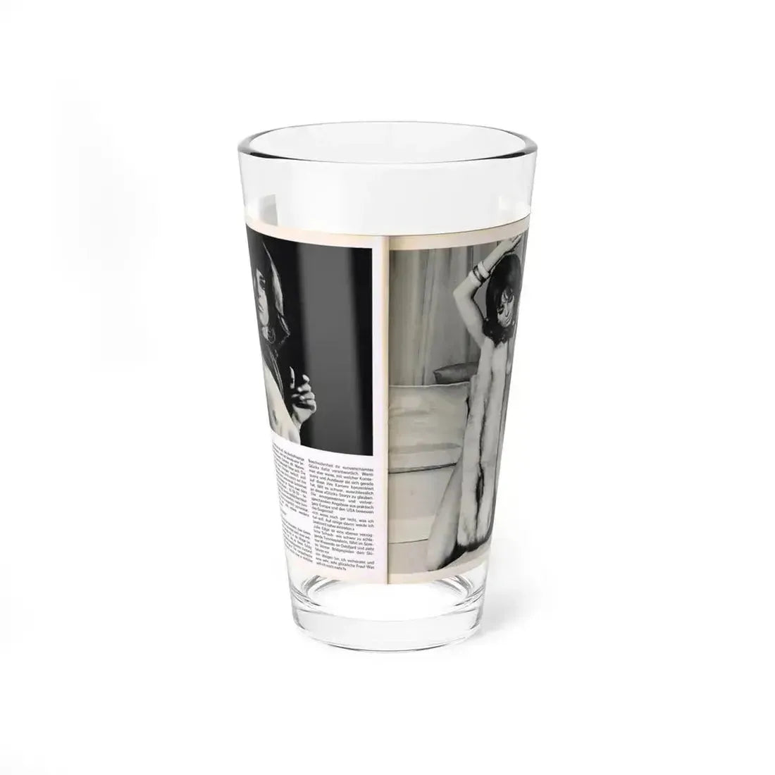 Julie Ege #178 (Vintage Female Icon) Pint Glass 16oz 16oz - Go Mug Yourself