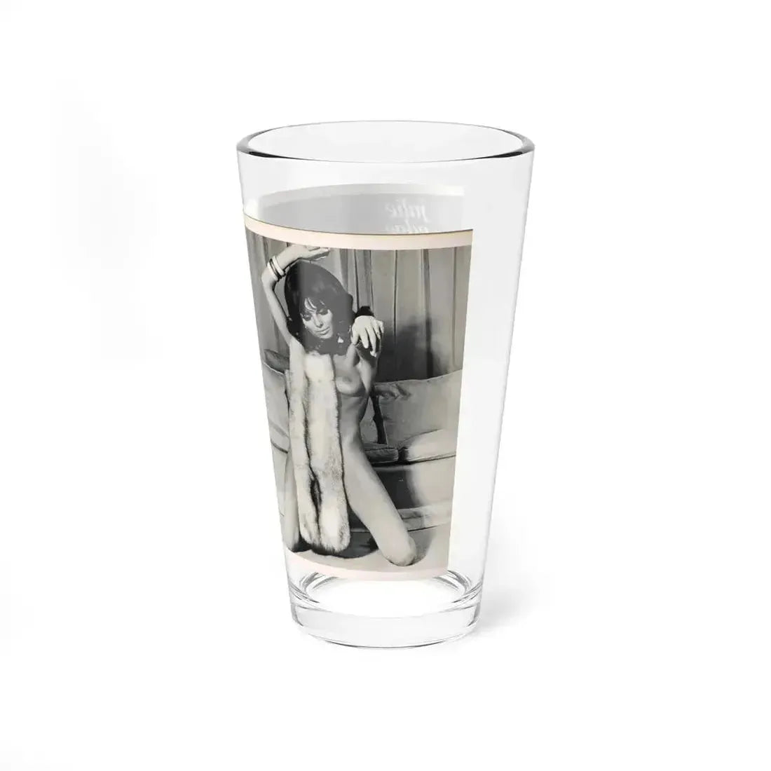 Julie Ege #178 (Vintage Female Icon) Pint Glass 16oz - Go Mug Yourself