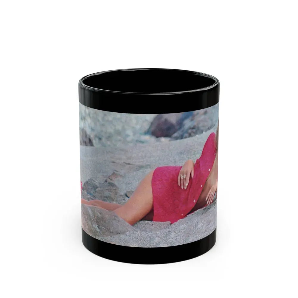 Julie Ege #181 (Vintage Female Icon) Black Coffee Mug 11oz - Go Mug Yourself