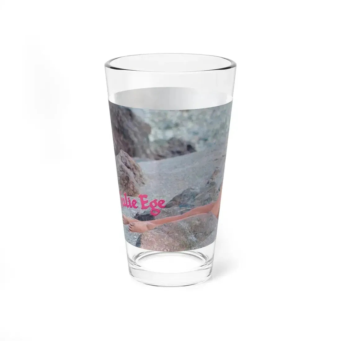Julie Ege #181 (Vintage Female Icon) Pint Glass 16oz - Go Mug Yourself