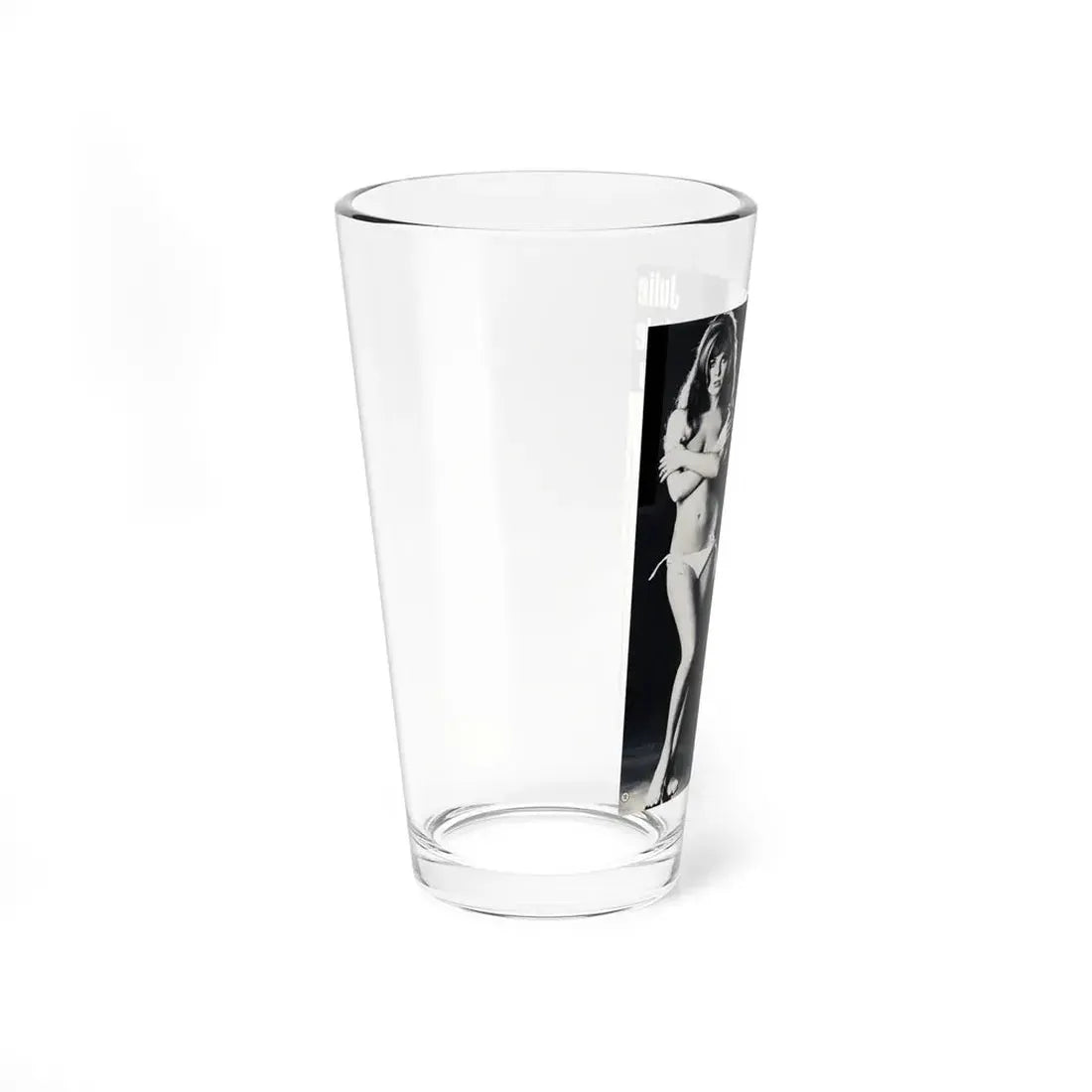 Julie Ege #186 (Vintage Female Icon) Pint Glass 16oz - Go Mug Yourself